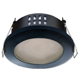 Ecola GX53-H9 св-к IP65 Черный матовый 98х55 FM5365ECB
