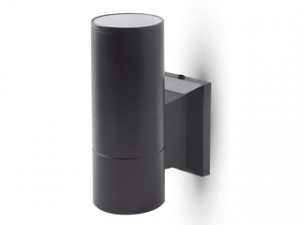 Camelion св-к  уличный двусторонний LGU10-03 C02 1xGU10 65x161x110 алюминий черный IP54 15388
