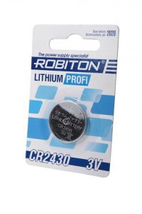 Э/п Robiton PROFI R-CR2430-BL1 CR2430 BL1, 13053