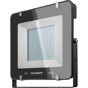 ОНЛАЙТ прожектор св/д 200W (18000lm) 6500K 406х344х43 OFL-200-6.5K-BL-IP65-LED, 14345