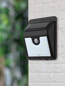 КОСМОС св-к на солн.батарее "Прожектор дат. движ." 4LED SMD (лит.акк.18650 3,7V800MAh) KOC_SOL106