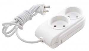 Makel NEW Gen. сет. удл. ПВС 2х0.75 2 роз. 2 м 10А  N2010031
