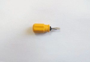 3-ON Отвертка 2 в 1, желтая, диаметр 6*38, 14-22-009