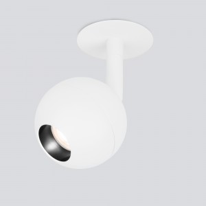 Elektrostandard св-к св/д встр. спот Ball 9925 LED 640lm 8W 4200K 4K 80х80х155 белый a053734