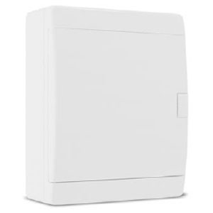 QUEL (T-plast) бокс ЩРН–П-24 дверца PC белая 24 мод., корпус ABS Белый, IP41 4501-0024-10100