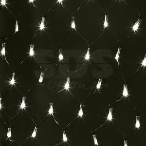 Гирлянда-сетка ул. 288LED т.-бел. 2х1,5м, динам., черн.ПВХ, IP44 215-026 Neon Night