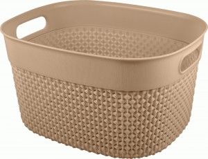 Корзина Oslo 6л (26,6*22,1*15,1см) шоколадный мокко PT135110015 Plast Team