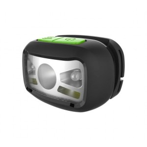 Gauss Фонарь налобный 3W 220lm акк. Li-ion 1200mAh GF402 (2 шт.)
