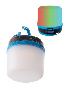 Космос фонарь кемпинговый KOC602B 3xR03(ААА) св/д 2W+RGB,60lm,8м2,360°,ABS,ручка для подв,IP54