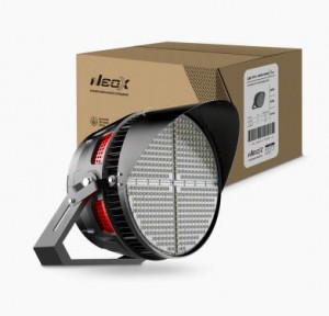 ASD/NEOX прожектор св/д  ДДО-SPFL 1000W(130000lm) 5000K 6K 500x474x474 алюм/черный IP65, 7лет 0073