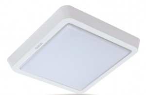 LEEK св-к св/д накл. 10W(900lm) 6000K квадрат 170x30 IP20 LE LED BK SL 10W 6K