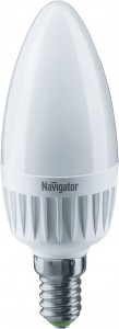 Navigator Свеча C37 димм. E14 7W(530lm)2700 2Kмат.105x37кер.NLL-C37-7-230-2.7K-E14-DIMM(10!) 94376