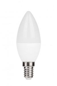 AVL PRE свеча C37 E14 11W(850lm) 6500K 6K 37x100 матовая LE SV LED 010502-0027