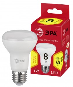 !SALE ЭРА ECO R63 E27 8W(640lm) 2700K 2K 100x63 R63-8w-827-E27
