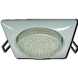 Ecola GX53 H4 Квадрат св-к  Белый 41x107 FW53S4ECB