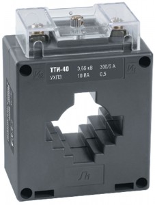 Трансформатор тока ТТИ-40  500/5А  10ВА  класс 0,5  IEK