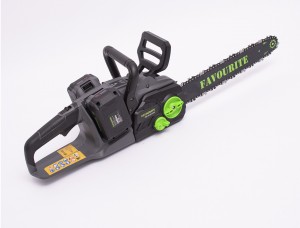 FAVOURITE Пила цепная аккум, 40В, 4Ач, 16"/40см, 3/8", бесщ.двиг, 2 АКБ, ЗУ, 57зв, OBS GC2B PROF