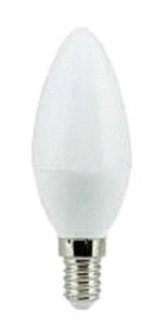 Ecola свеча E14 7W 4000K 4K 110x37 пласт./алюм. Premium C4RV70ELC