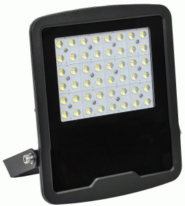 IEK прожектор св/д СДО 08-150W(16500lm) PRO 30град 5000К IP65 чер 333x420x51 LPDO8-01-150-030-50-K02