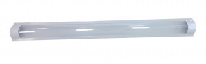 LEEK св-к корпус под св/д лампу линейн G13/T8 2x20W 1225x126x44 прозр IP40 1200 СПО,ЛПО 62510-1008