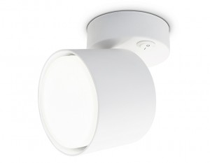 Ambrella св-к накл. спот бра с выкл. GX53 max12W белый 79x134x84 TECHNO SPOT TA132 WH