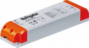 Navigator блок питания для св/д лент 12V, 60W IP20 12DC 5A ND-P60S-IP20-12V 94679