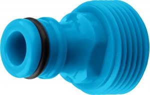 Адаптер GRINDA PROLine, штуцерный, внешняя резьба, 3/4", пластик/резина zu8-426416