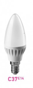 ОНЛАЙТ свеча C37 E14 12W(960Lm) 4000K 4K 38x110 OLL-C37-12-230-4K-E14-FR 90055