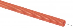 IEK Труба гофр. ПНД d 16 с зондом (100м) оранжевая (цена за 1м) CTG20-16-K04-100