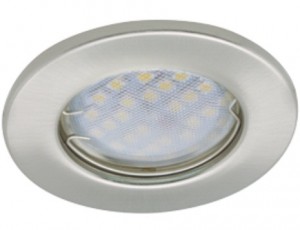 Ecola MR16 GU5.3 DL90 св-к плоский Сатин-Хром 30x80 Light FS1611EFY