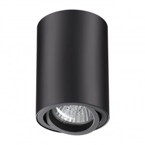 NOVOTECH 370418 NT19 193 черн. накл. св-к IP20 GU10 50W PIPE 100x70