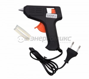 Пистолет клеевой малый 15W Proconnect 12-0102 (стержни d=7мм)  12-0102