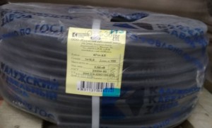 Кабель КГтп-ХЛ 1х16 кр 100м!(ГОСТ) (Калужский каб з-д) сил  медн гибкий от -60 до +50°С 660В