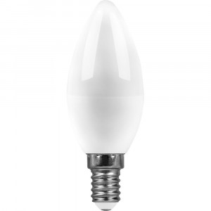 Saffit свеча C37 Е14 13W(1070Lm) 4000K 4K матовая 100x37 SBC3713 55164