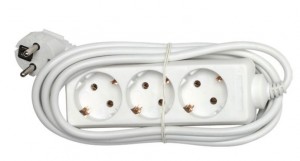 Navigator сет. удл. ПВС 3x1 3 роз.  5 м земля NPE-S-03-500-E 94180