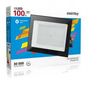 SmartBuy прожектор св/д 100W(8000lm) FL SMD LIGHT 6500K 6K 178x3550 IP65 SBL-FLLIGHT-100-65