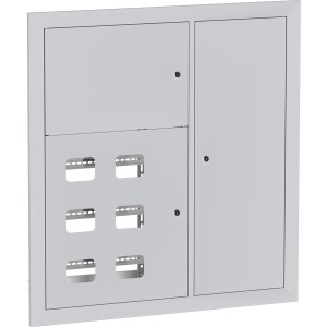 EKF Basic щит этажный (корпус) ЩЭ метал. 6 кв. (1000х950х160) со слаботочным отсеком IP31