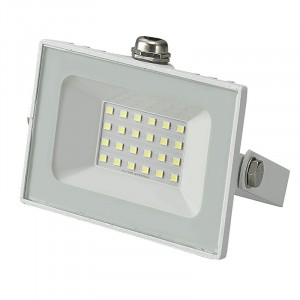 General прожектор св/д 20W(1550lm) 6500K 6K 114х85х23 белый IP65 GTAB-20BT-IP65-6500-W 403125