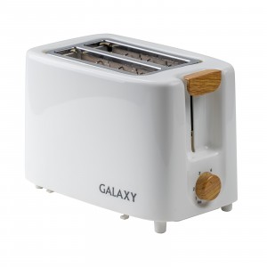 Тостер Galaxy LINE GL-2909, 800Вт, регулятор степени поджарки, поддон д/крошек