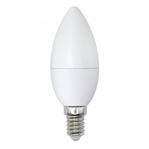 Volpe NORMA свеча E14 7W(600lm) 6500K 6K матовая 37x100 LED-C37-7W/DW/E14/FR/NR