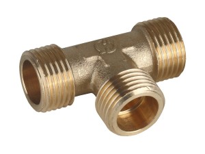 Тройник GENERAL FITTINGS латунь, ш/ш/ш, 3/4"