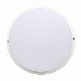 Ecola св-к ЖКХ св/д 18W 4200K 4K Круг 175x45 мат. бел. IP65 ДПП DPRV18ELC