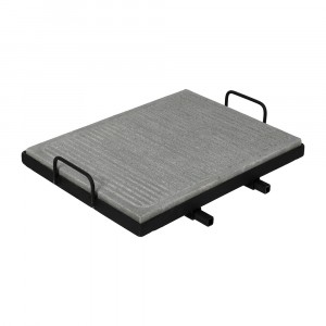 Плита-гриль из натурального природного камня, 40*30*3, 61579 BOYSCOUT