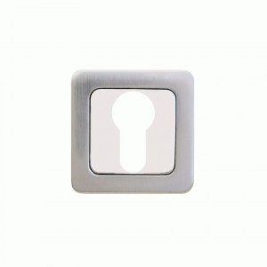 Накладка для ц/м АЛЛЮР АРТ ET-S1 SN/CP(4282) квадратное основание мат.никель/хром (100,10) (компл)