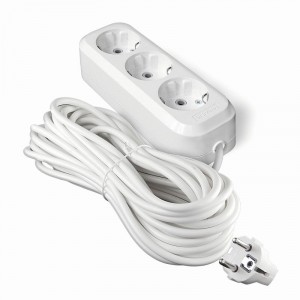 UNIVersal сет. удл. ПВС 3х1 3 роз. 10 м 10А земля У10-554 554-10