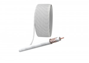 ЭРА Кабель RG-6U, 75 Ом, Cu d=1.02/(оплётка Cu 64%), PVC, 100 м, белый