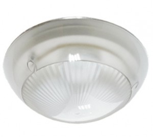 Ecola ДПП 03-18 Сириус св-к Круг прозр. белый 3*GX53 IP65 280х280х90 Light TS53T3ECR