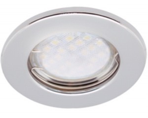 Ecola MR16 GU5.3 DL90 св-к плоский Хром 30x80 Light FC1611EFY