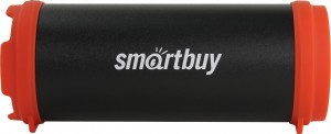 Портативная колонка Bluetooth Smartbuy TUBER MKII, MP3-плеер, FM-радио, черн/красн 6W (SBS-4300)