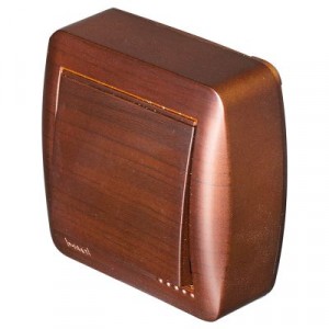 Lezard DEMET выкл. ОУ 1 кл. 10А маун (основание PBT, корпус PC) 711-0400-100